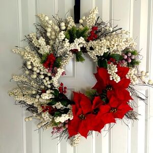 Luxury holiday wreath